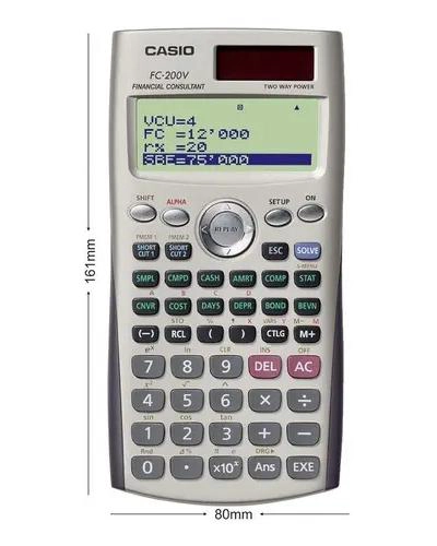CALCULADORA FINANCIERA CON PANTALLA DE 4 LINEAS - 1