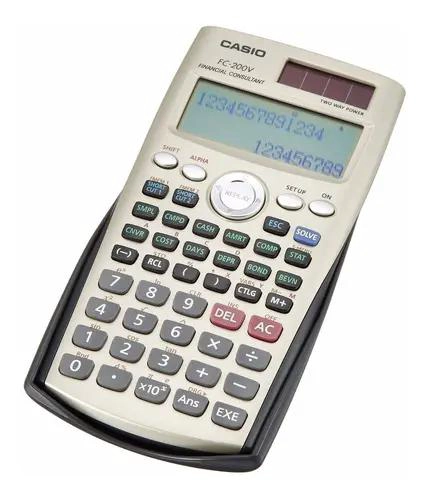 CALCULADORA FINANCIERA CON PANTALLA DE 4 LINEAS - 3