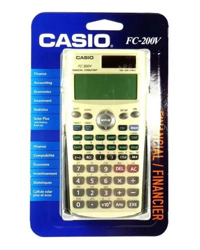 CALCULADORA FINANCIERA CON PANTALLA DE 4 LINEAS - 4