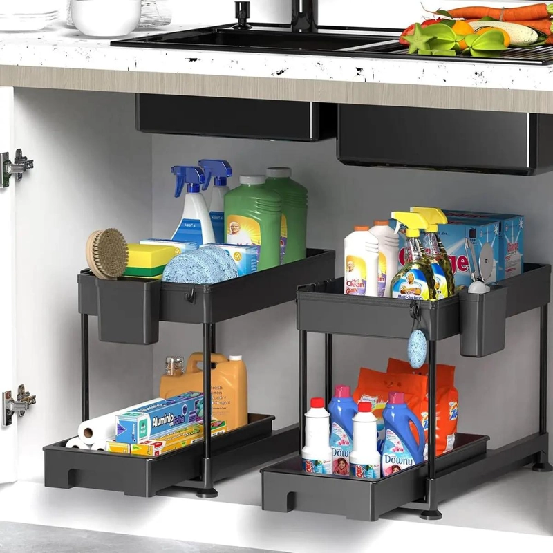 ORGANIZADOR DESLIZANTE MULTIFUNCIONAL PARA COCINA Y BAÑO - 2