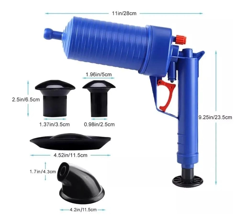 DESTAPADOR DE CAÑERIAS PARA BAÑO Y TINAS - 2