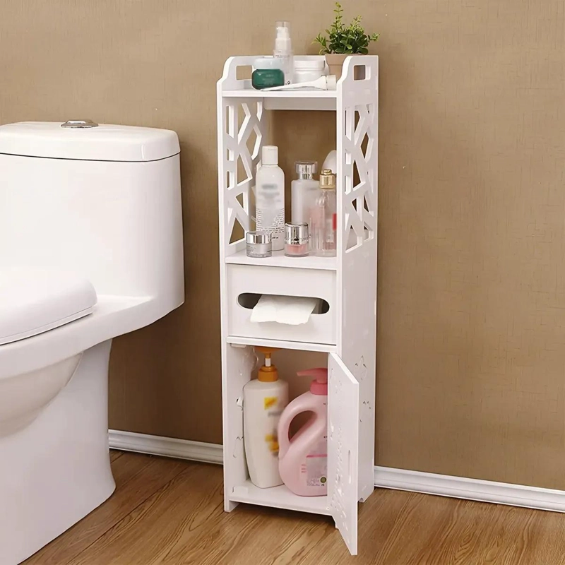 GABINETE ORGANIZADOR PARA BAÑO CON MULTIPLES COMPARTIDOS - 1