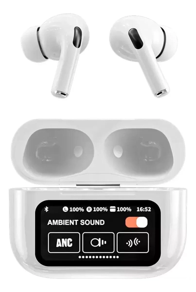 AUDIFONOS INALAMBRICOS BLUETOOTH CON PANTALLA TACTIL - 1