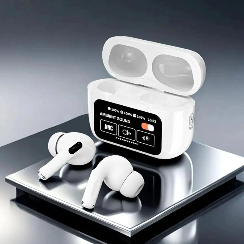 AUDIFONOS INALAMBRICOS BLUETOOTH CON PANTALLA TACTIL - 4