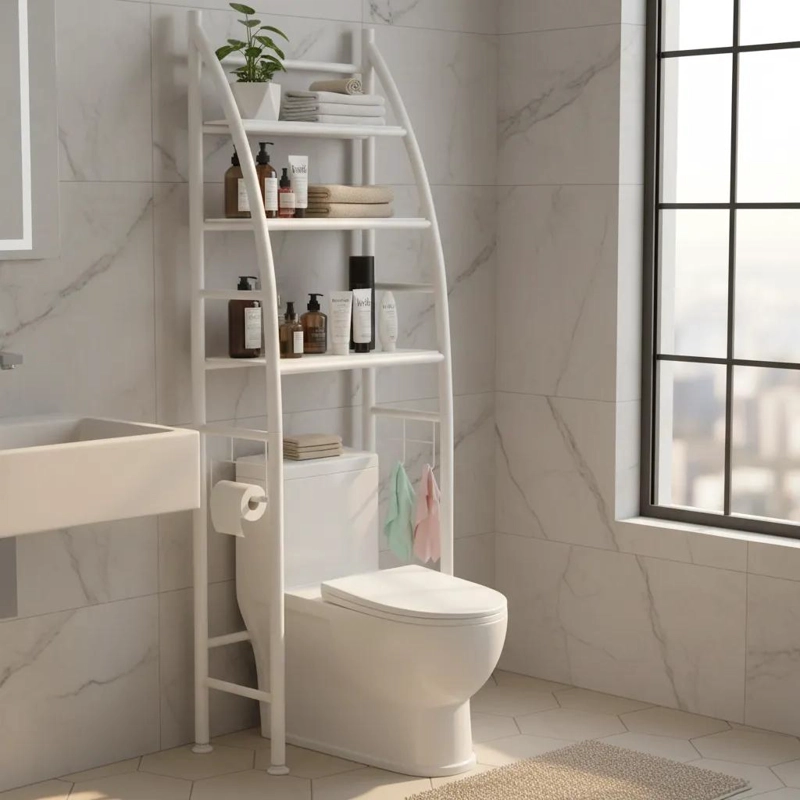 ORGANIZADOR ESTANTE 3 PUESTOS PARA BAÑO Y LAVANDERIA - 2