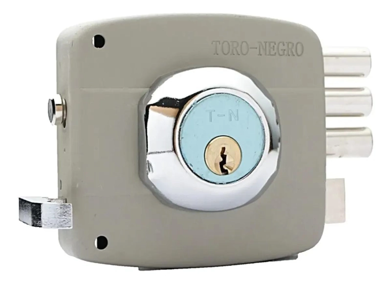 CERROJO DE SEGURIDAD TRIPLE PARA SOBREPONER - 4