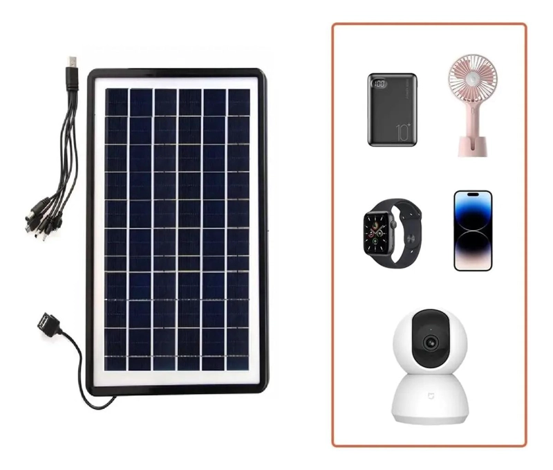 CARGADOR SOLAR MULTIFUNCIONAL PARA CELULAR - 3