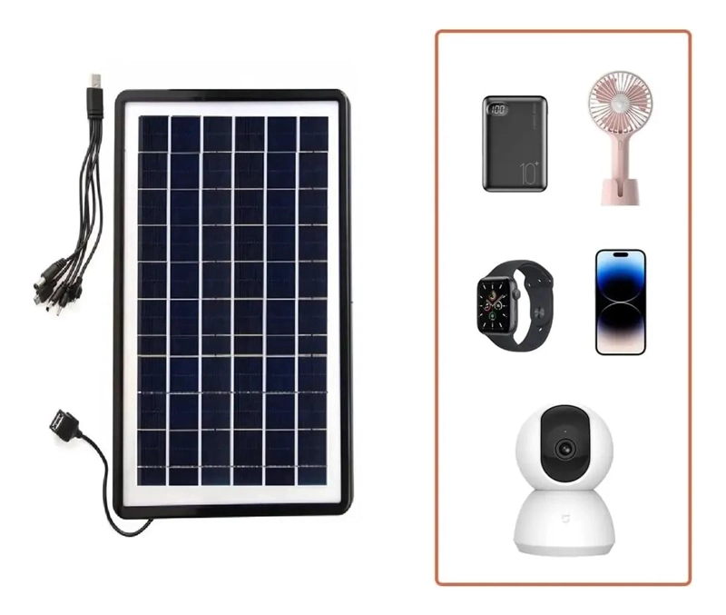 CARGADOR SOLAR MULTIFUNCIONAL PARA CELULAR - 3