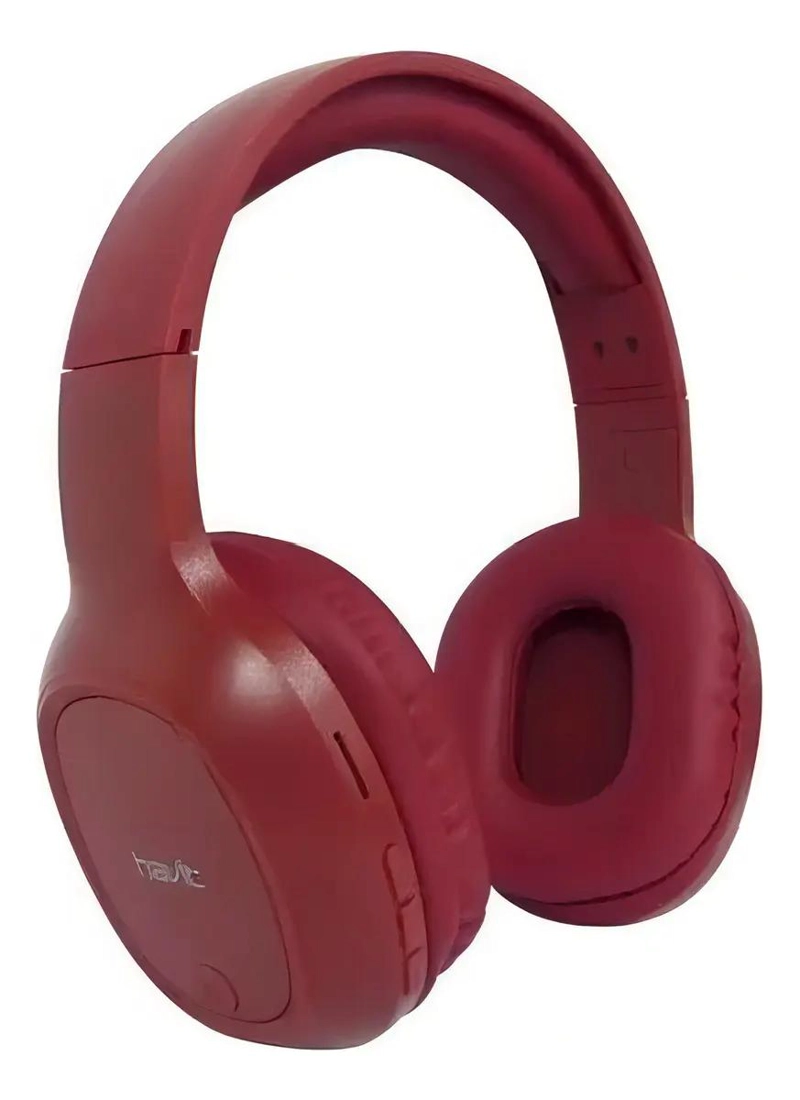 AUDIFONOS BLUETOOTH 5.0 INALAMBRICOS ON EAR COLOR BURDEOS - 1