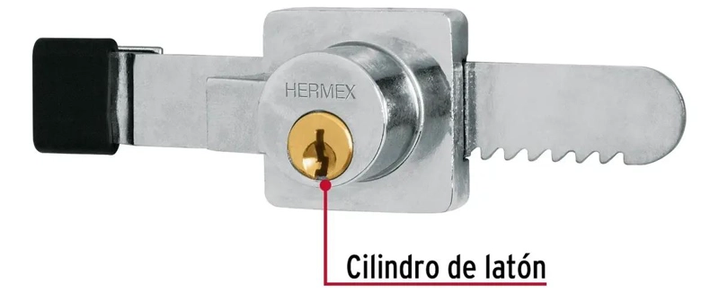 CERRADURA PARA VITRINA CON 2 LLAVES - 2