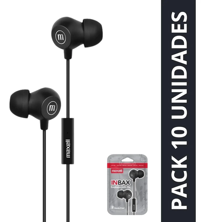 PACK 10 AUDIFONOS IN EAR CON MICROFONO 3.5MM - 1
