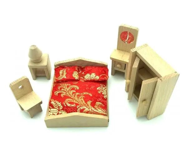MINI MUEBLE DE MADERA PARA JUEGOS Y JUGUETES - 2