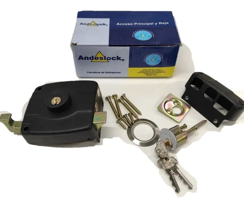 CERRADURA EMPOTRABLE PARA ACCESO PRINCIPAL - 1