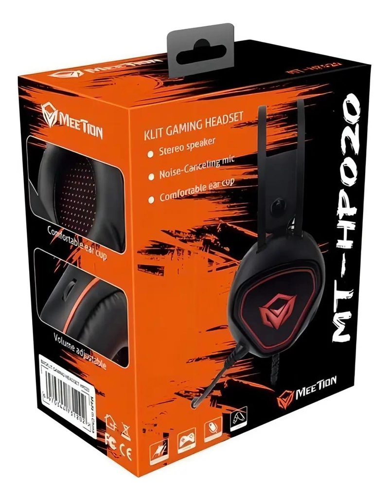 AUDIFONOS GAMER ON-EAR CON MICROFONO Y LED - 2