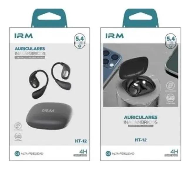 AUDIFONOS COMPACTOS IRM HT-12 CON DISEÑO ERGONOMICO - 4