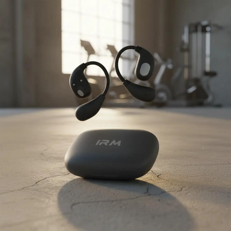 AUDIFONOS COMPACTOS IRM HT-12 CON DISEÑO ERGONOMICO - 5