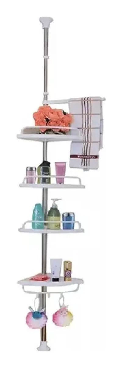 ORGANIZADOR DE BAÑO ESQUINERO DE 4 NIVELES - 1