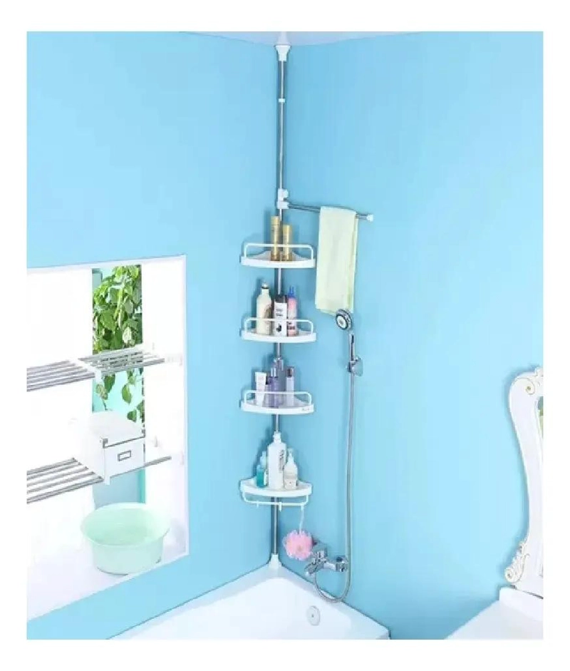 ORGANIZADOR DE BAÑO ESQUINERO DE 4 NIVELES - 4