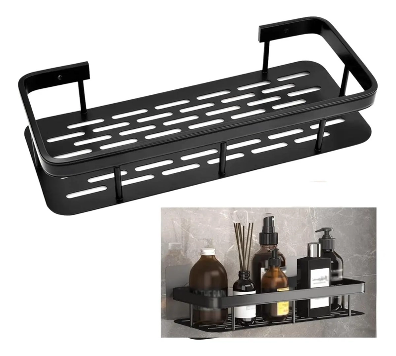 ORGANIZADOR PARA DUCHA CON REPISA Y ACCESORIOS DE BAÑO - 1