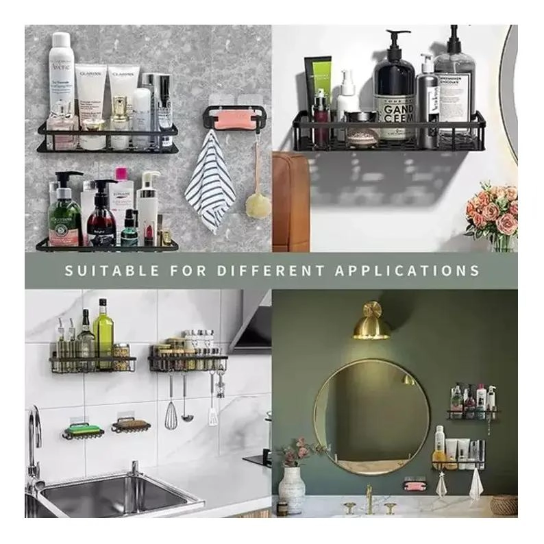 ORGANIZADOR PARA DUCHA CON REPISA Y ACCESORIOS PARA BAÑO - 2
