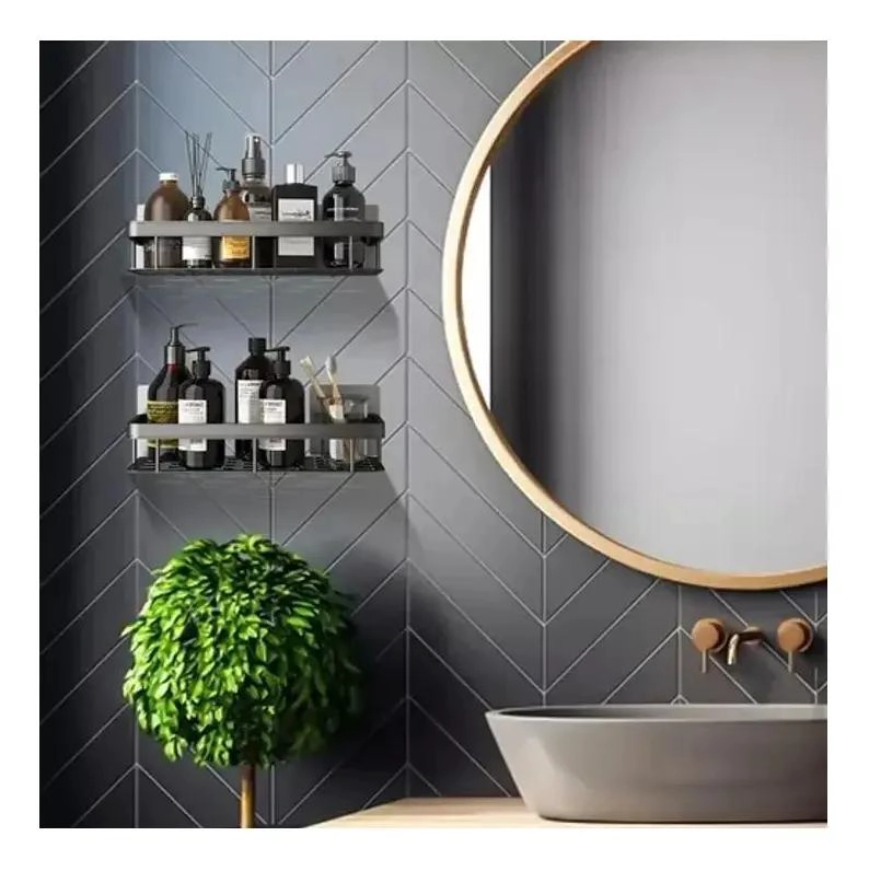 ORGANIZADOR PARA DUCHA CON REPISA Y ACCESORIOS PARA BAÑO - 4