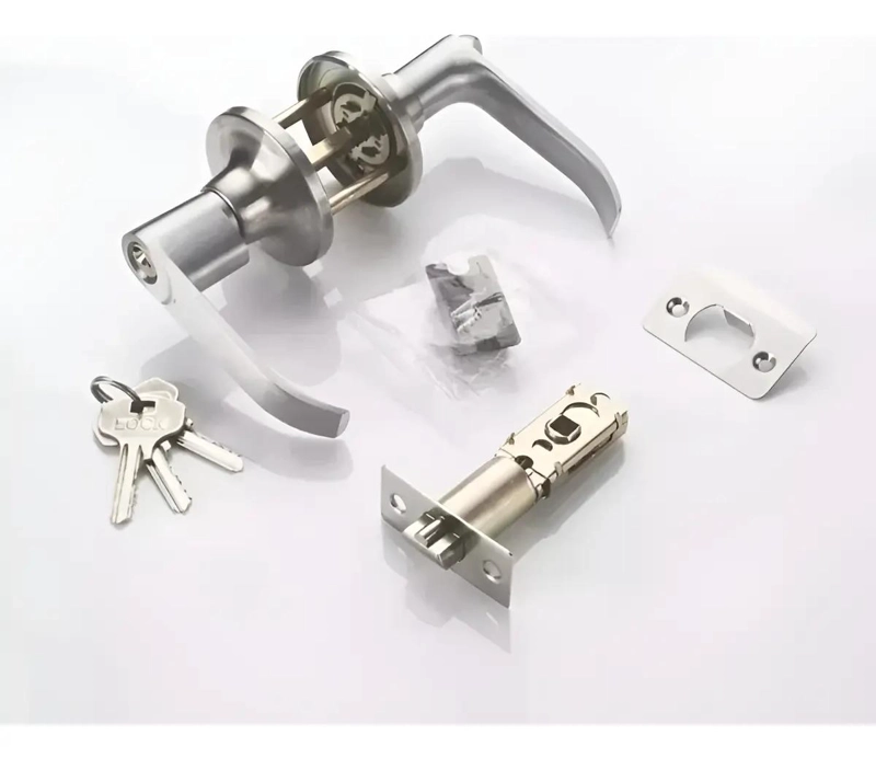 CERRADURA CON MANIJA PARA PUERTA DE RECAMARA O PRINCIPAL - 2