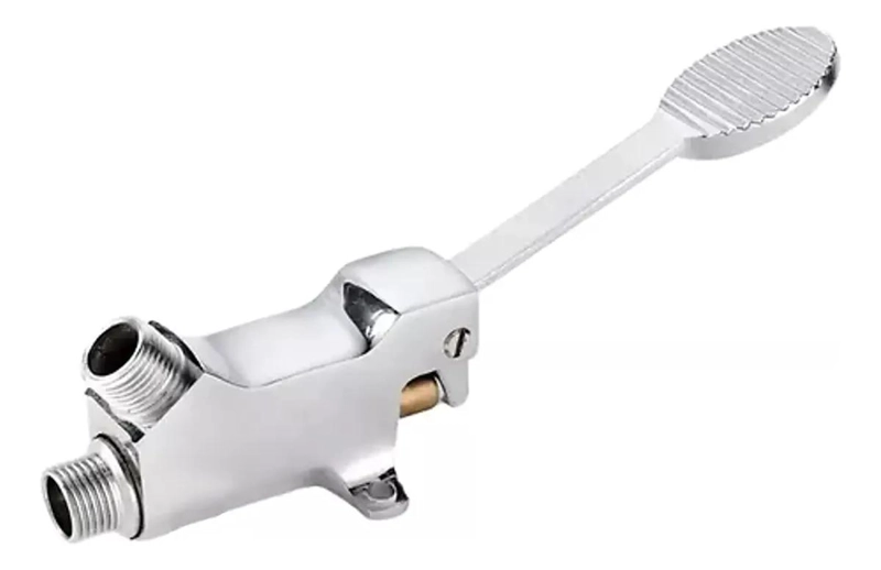 VALVULA DE PEDAL PARA AGUA FRIA Y CALIENTE 1/2 HE - 1