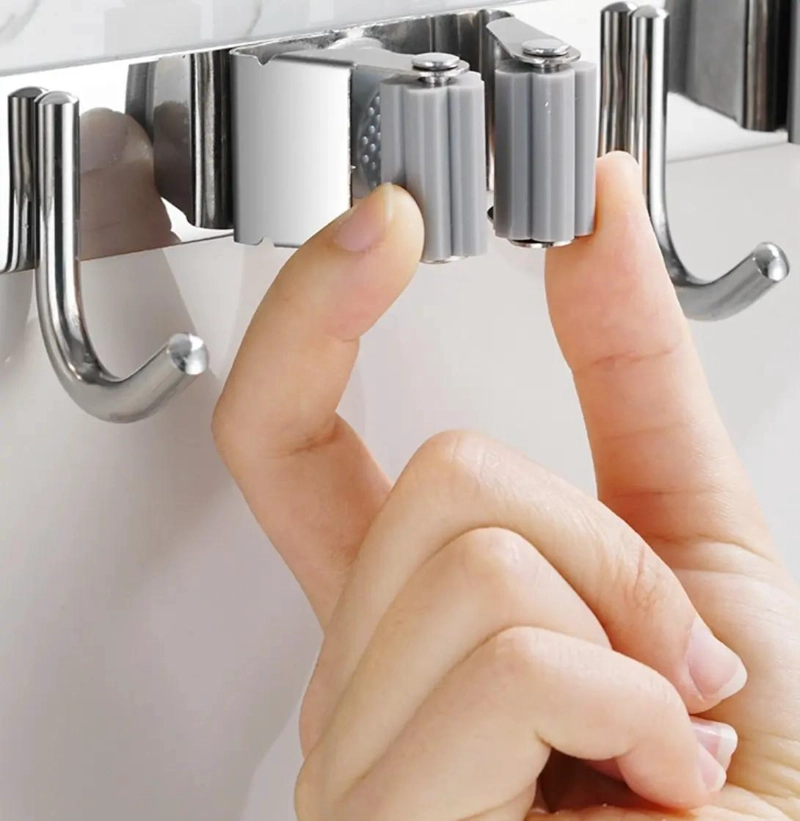 ORGANIZADOR DE BAÑO DE PARED SIN PERFORACION - 2