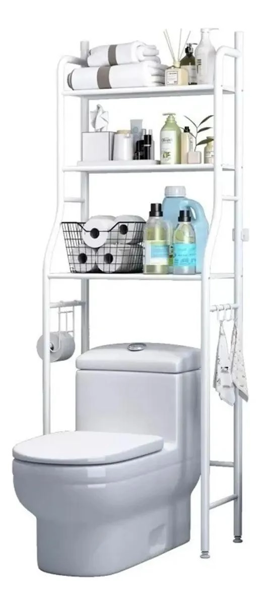 ORGANIZADOR ESTANTE ARMABLE PARA BAÑO FACIL DE MONTAR - 1