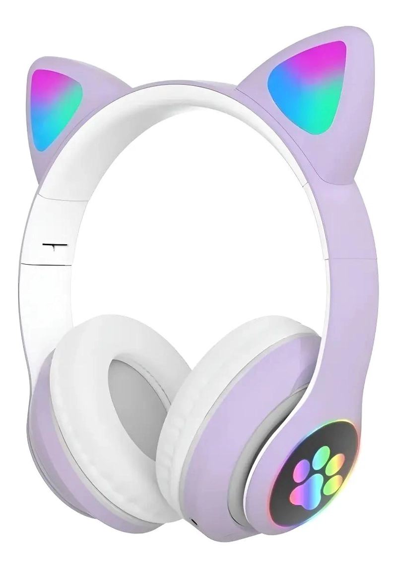 AURICULARES GAMER INALAMBRICOS CON LUZ LED - 1