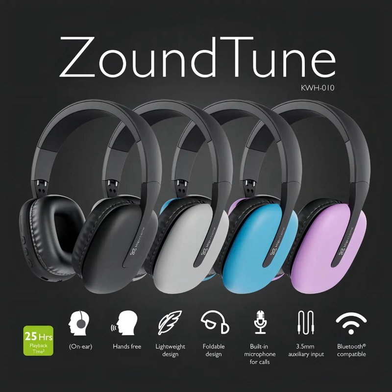 AUDIFONOS ON EAR ZOUNDTUNE NEGRO - 4