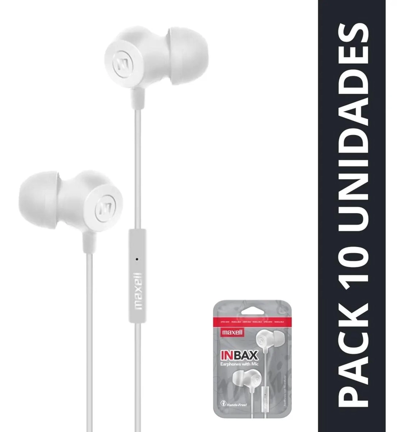 PACK 10 AUDIFONOS IN EAR CON MICROFONO 3.5MM - 1