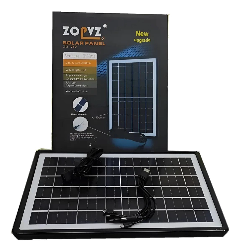 CARGADOR SOLAR MULTIFUNCIONAL PARA CELULAR - 4