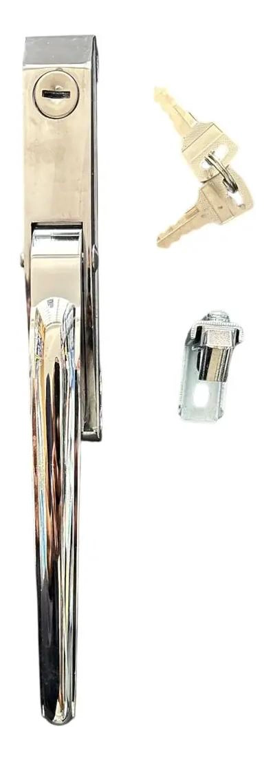 PICAPORTE CERROJO CON LLAVE PARA REFRIGERACION HS-1250A - 4