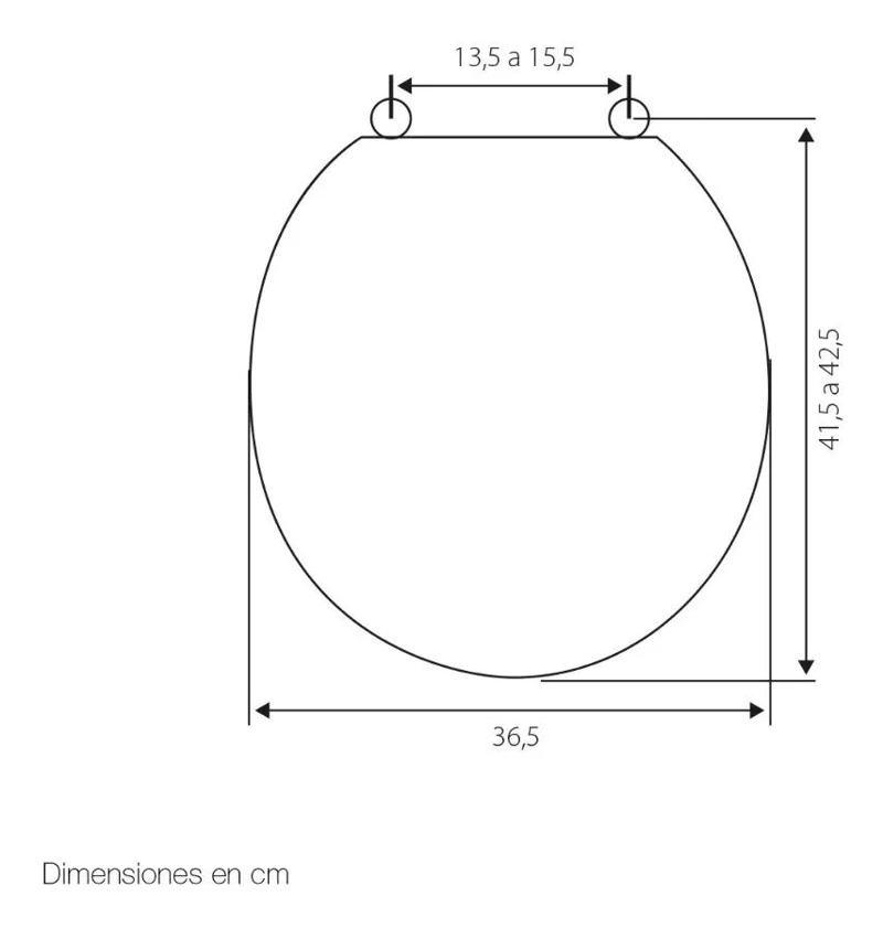 ASIENTO DE INODORO REDONDO CON CIERRE SUAVE - 2