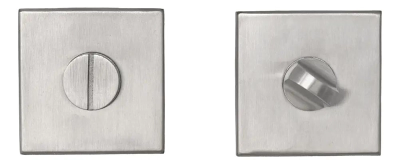 SEGURO INTERIOR CON RANURA DE EMERGENCIA Y ACERO INOX - 1
