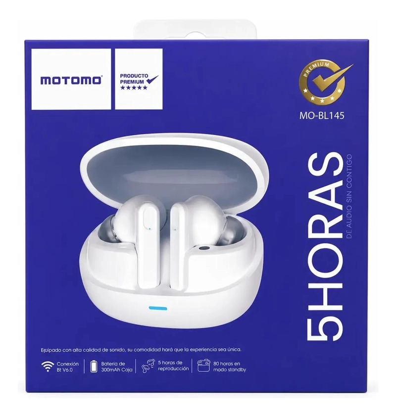 AUDIFONOS INALAMBRICOS BLUETOOTH V6.0 CON MICROFONO - 3
