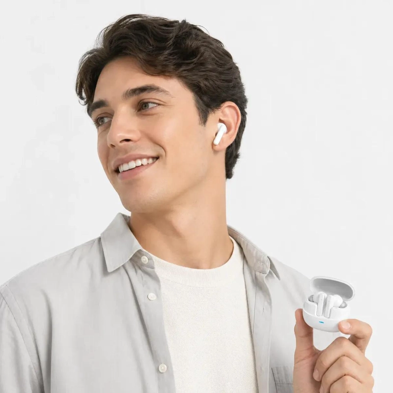 AUDIFONOS INALAMBRICOS BLUETOOTH V6.0 CON MICROFONO - 4