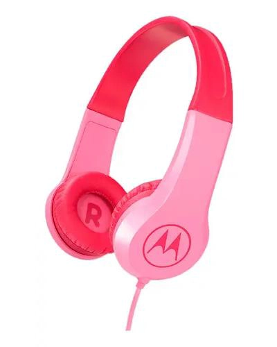 AURICULARES INFANTILES COLOR ROSA CON DISEÑO COMODO - 1