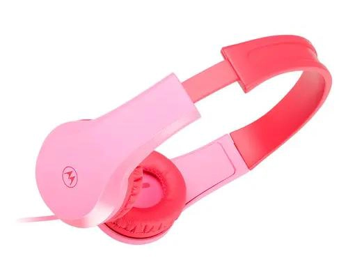 AURICULARES INFANTILES COLOR ROSA CON DISEÑO COMODO - 4