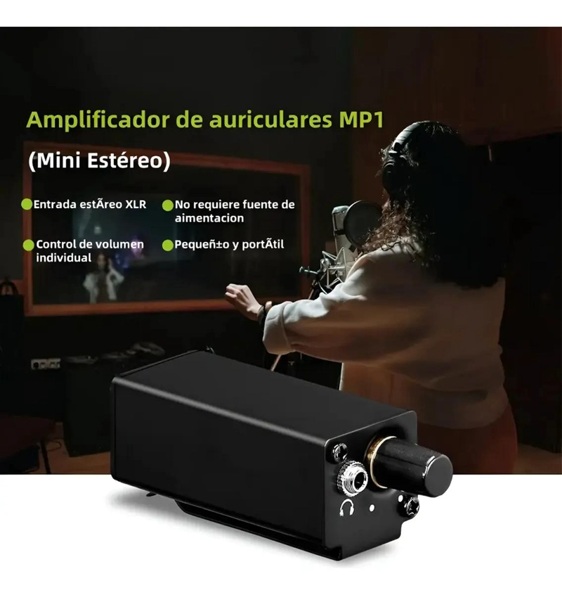 AMPLIFICADOR DE VOLUMEN PARA AUDIFONOS IN-EAR MONITOR - 5