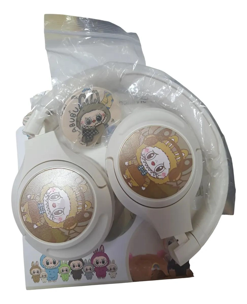 AUDIFONOS DIADEMA INALAMBRICOS PARA NIÑOS CON DISEÑO COLORIDO - 1