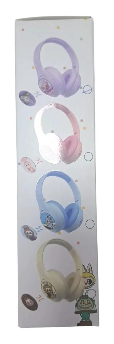 AUDIFONOS DIADEMA INALAMBRICOS PARA NIÑOS CON DISEÑO COLORIDO - 2