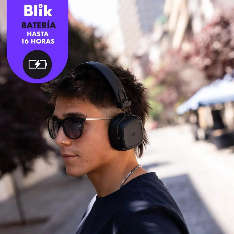 AUDIFONOS BLUETOOTH FEEL250 CON 16 HORAS DE USO - 3