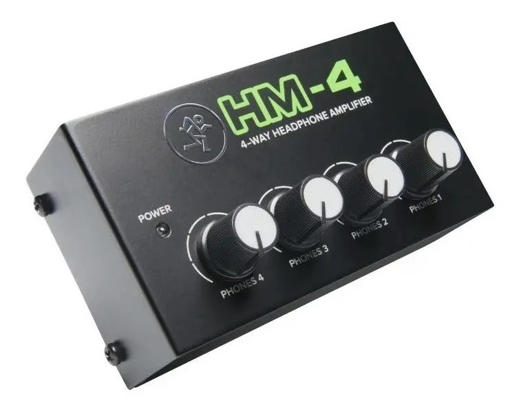 AMPLIFICADOR DE AUDIFONOS HM-4 PARA MONITOREO - 1