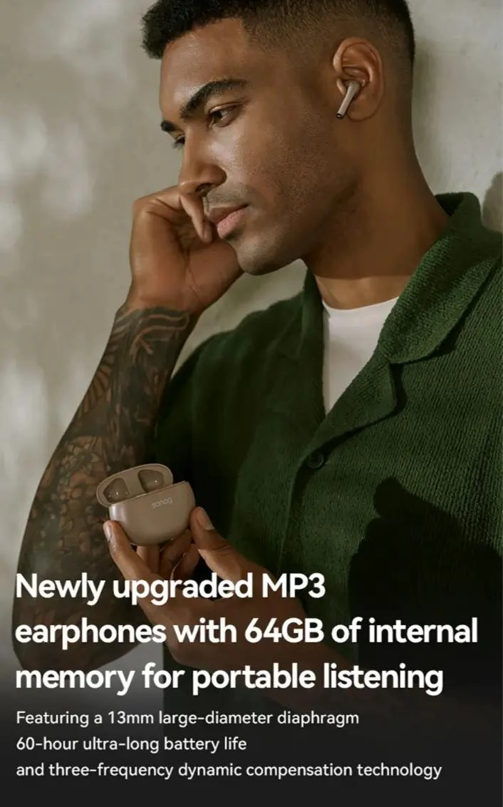 AUDIFONOS INALAMBRICOS BLUETOOTH 5.3 CON MICROFONO Y LED - 4