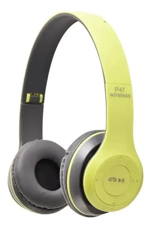 AUDIFONOS BLUETOOTH P47 ESTE REO INALAMBRICOS CON RADIO MP - 4