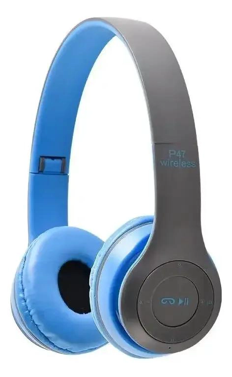 AUDIFONOS BLUETOOTH P47 ESTE REO INALAMBRICOS CON RADIO MP - 5