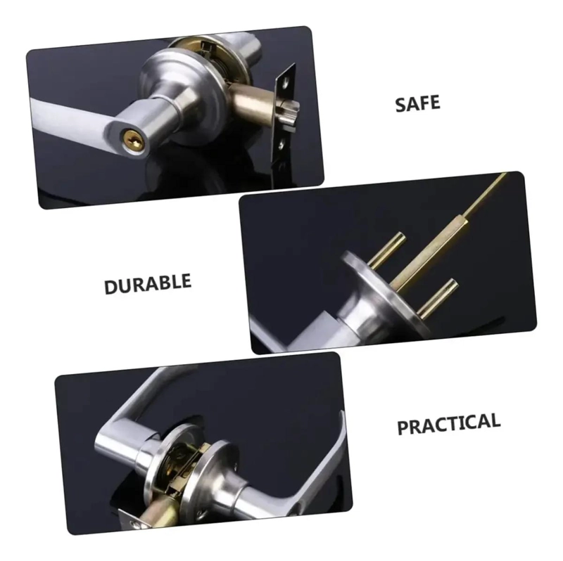 CERRADURA CON MANIJA PARA PUERTA DE RECAMARA O PRINCIPAL - 5