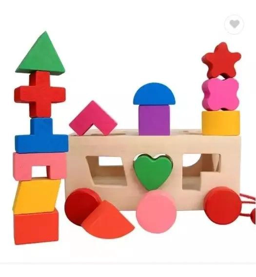 CUBO DIDACTICO DE MADERA CON BLOQUES EDUCATIVOS - 3